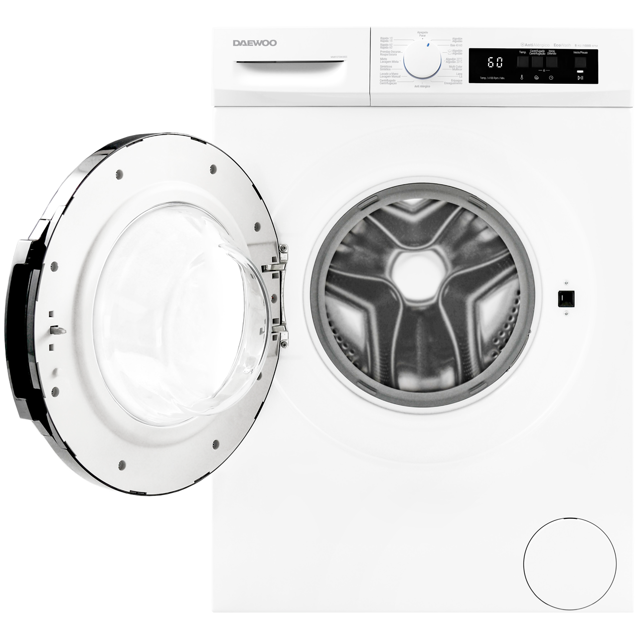 DAEWOO WASHING MACHINE 8KG 1000 RPM CLASS D