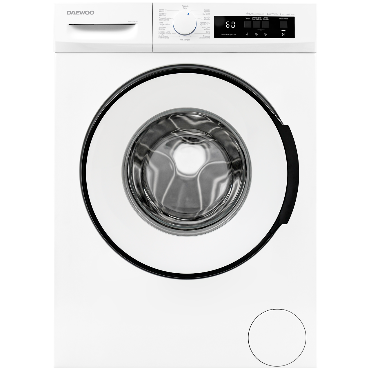 DAEWOO WASHING MACHINE 8KG 1000 RPM CLASS D