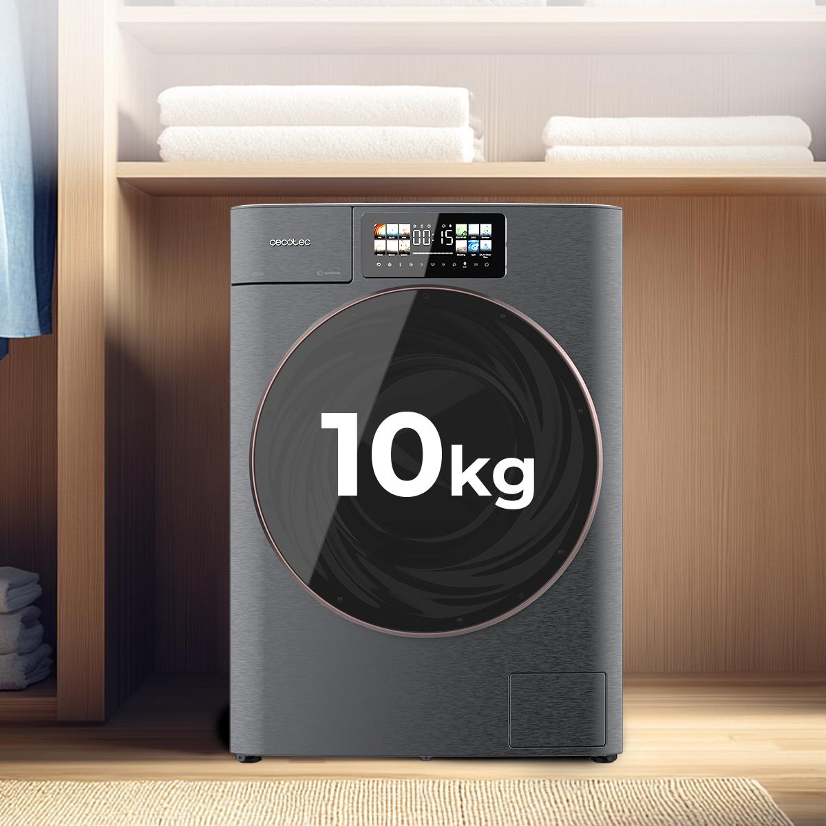 CECOTEC WASHER OFFER (10 kg - 1400 rpm - STAINLESS STEEL)