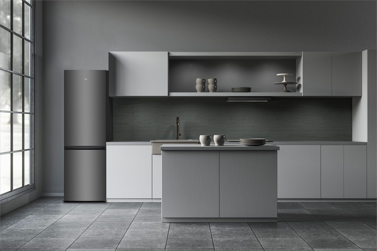 Corbero Combi Refrigerator CCH324EX, 186x60cm, NF, E, INOX