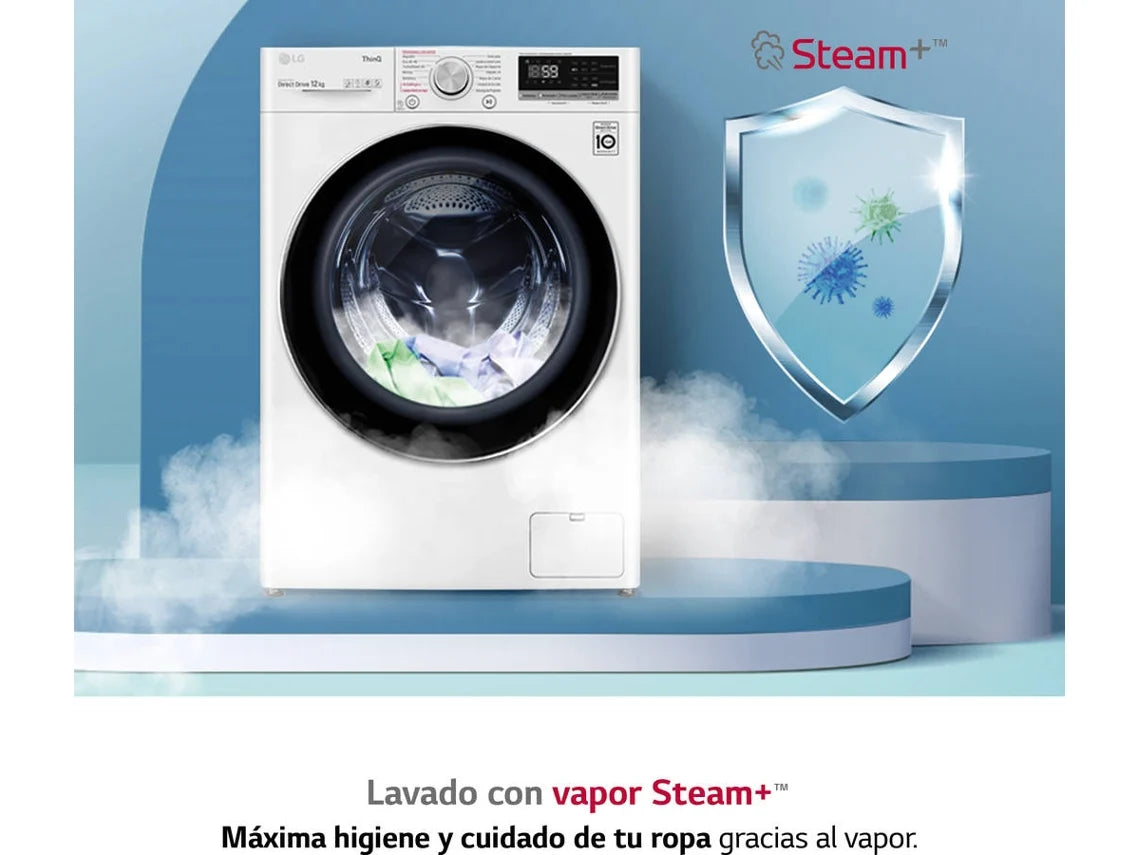 Midea Washing Machine MF100W90BAW, 9Kg, 1400RPM, A