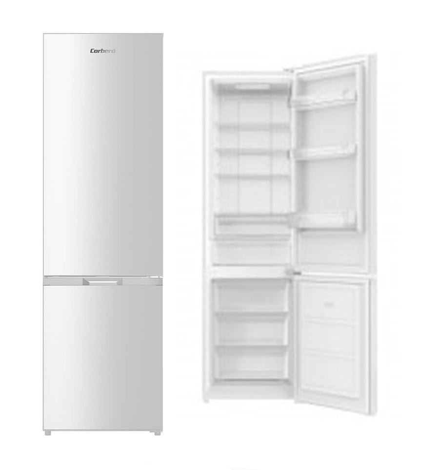FRIFORIFICO COMBI CORBERÓ CCH200322NFW, Blanco, 201 cm, No Frost, E