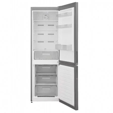 Haier 3P Combi Refrigerator HTR3619ENMN, 190x60cm, NFR, E, Inox