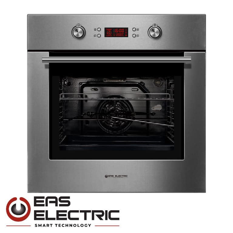 EAS ELECTRIC PYROLYTIC OVEN 11 FUNCTIONS 70L DISPLAY INOX EMV70PGX
