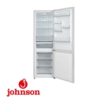 JOHNSON NO FROST COMBI REFRIGERATOR JRC188ENW