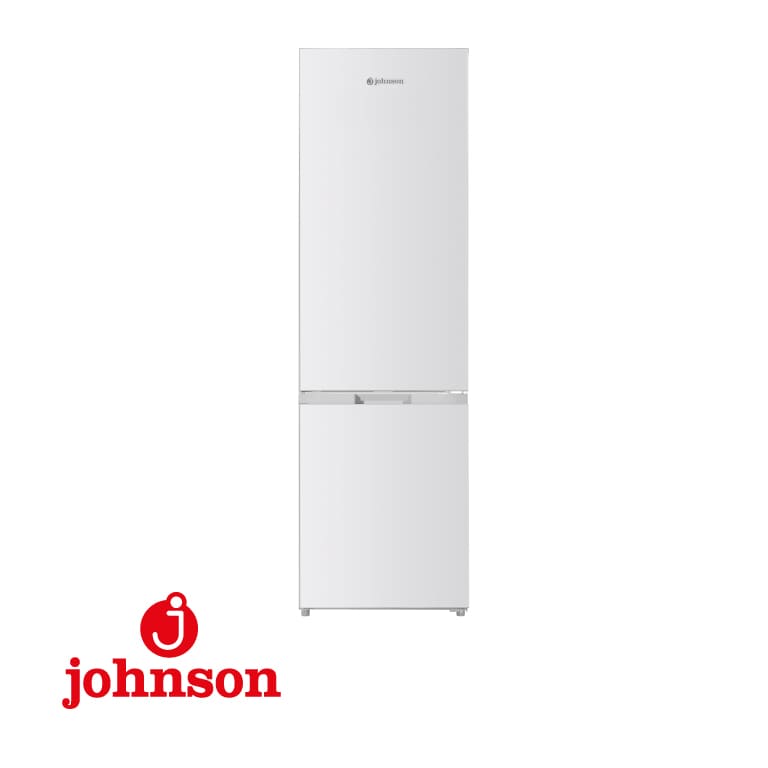 JOHNSON NO FROST COMBI REFRIGERATOR JRC200ENW