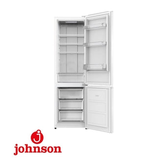 JOHNSON NO FROST COMBI REFRIGERATOR JRC200ENW