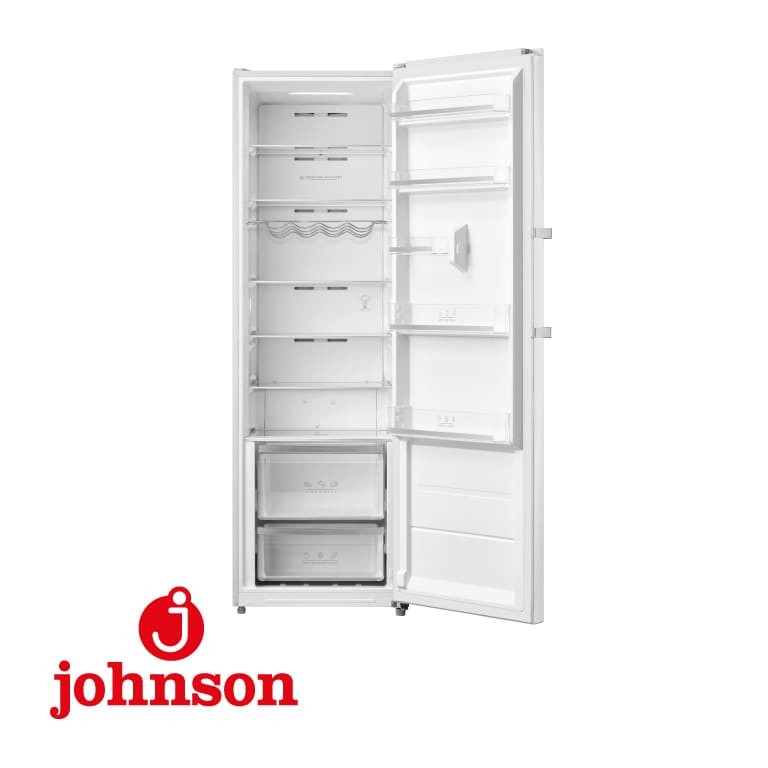 FRIGORIFICO VERTICAL JOHNSON NF 1P CLASE E 185X59,5X61,8CM BLANCO