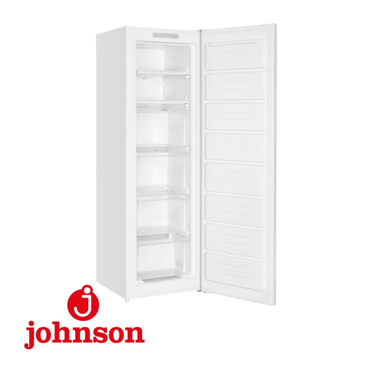 CONGELADOR VERTICAL NOFROST JOHNSON 1P CLASE E 171x55x60 BLANCO