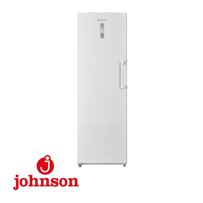 CONGELADOR VERTICAL JOHNSON 185X59.5X61.8 CM NO FROST 1P CLASE E BLANCO
