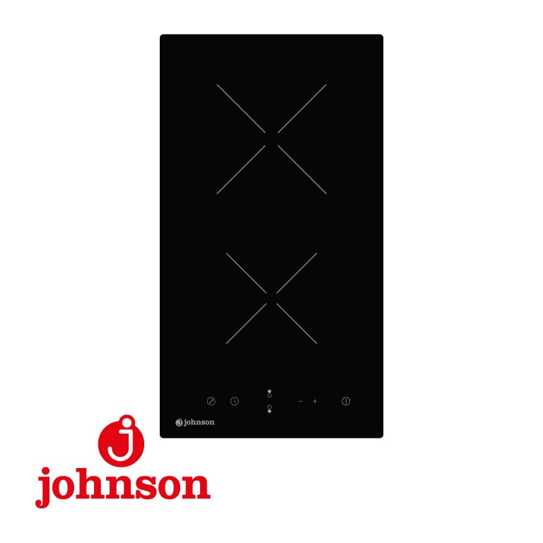 PLACA VITROCERAMICA JOHNSON 30CM 2 ZONAS CONTROL TACTIL JVICA230