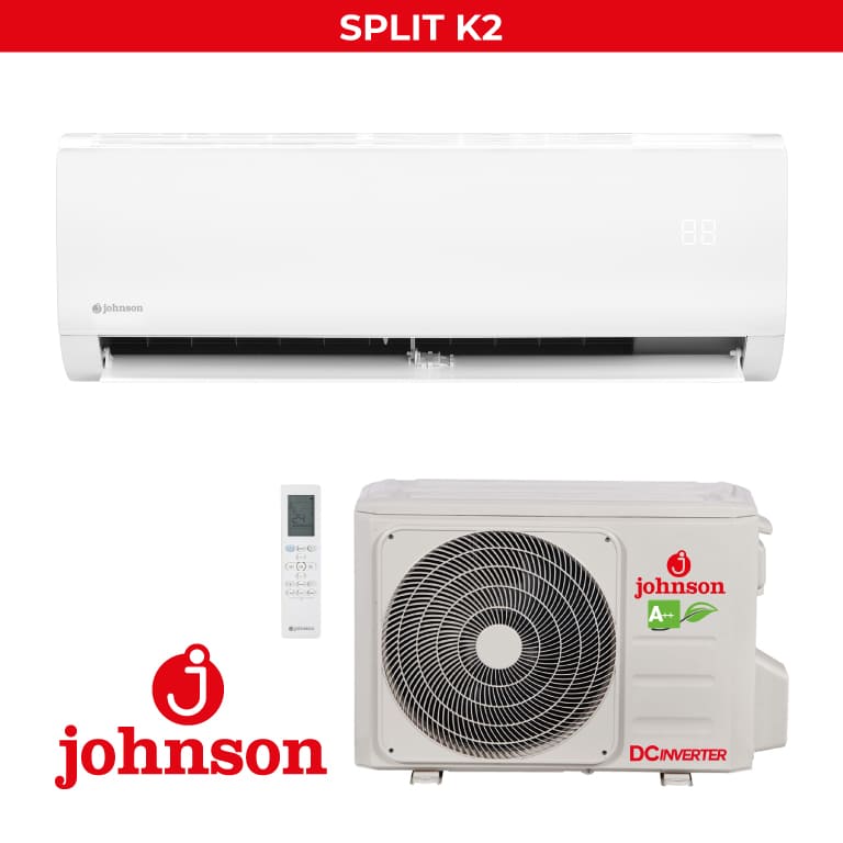 AIRE ACONDICIONADO CJTO SPLIT JOHNSON K2 R32 WIFI OPCIONAL A++ (INCLUYE INSTALACIÓN BÁSICA)