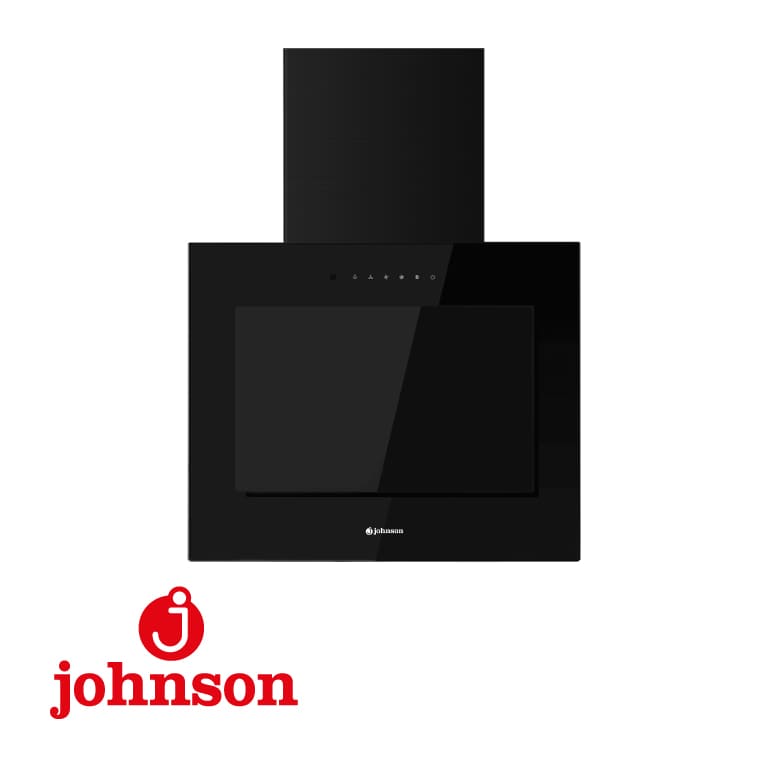 CAMPANA DECORATIVA JOHNSON KON608N 60CM CRISTAL NEGRA
