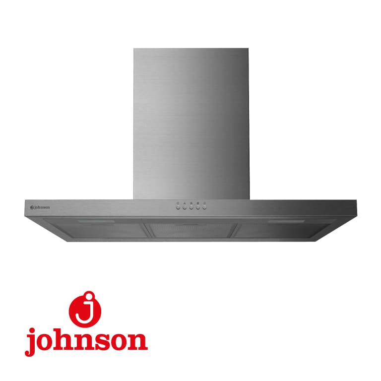 CAMPANA DECORATIVA TIPO T JOHNSON 90CM TIPO T 640M3/H INOX