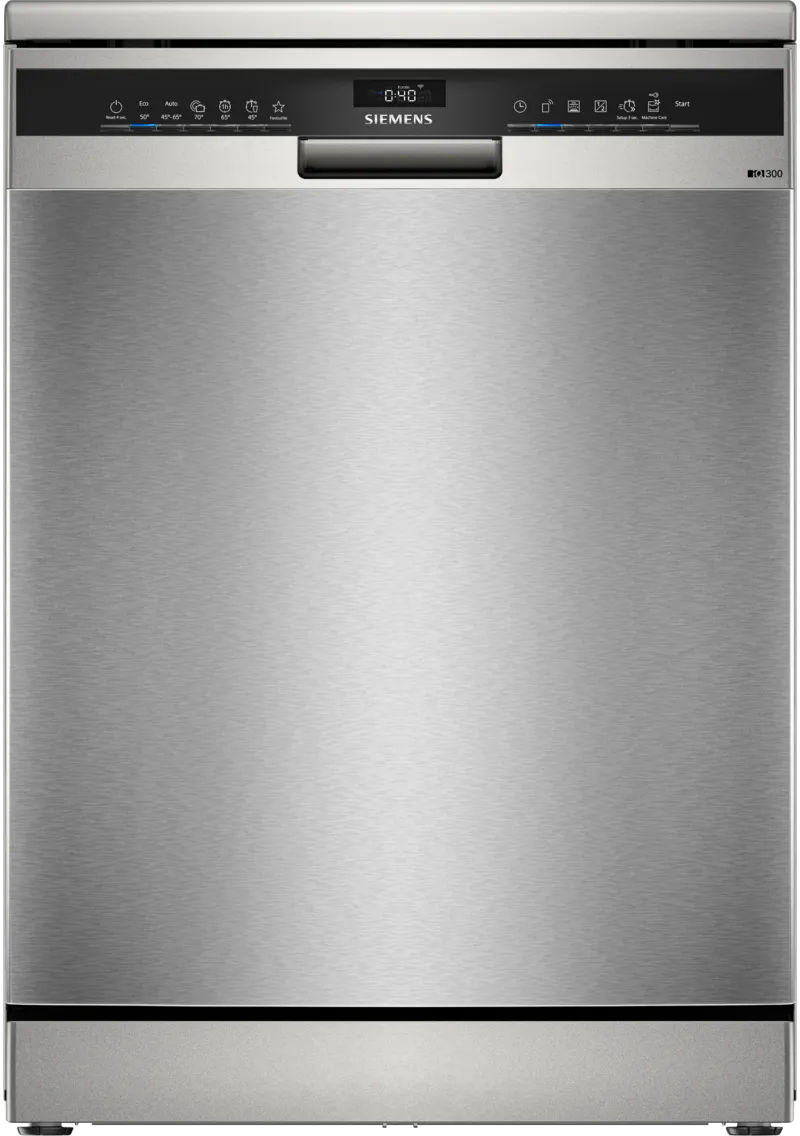 OFERTA LAVAVAJILLAS SIEMENS iQ300 SN23HI02ME, INOX, 14 Servicios, Tercera Bandeja, Clase D, Blanco