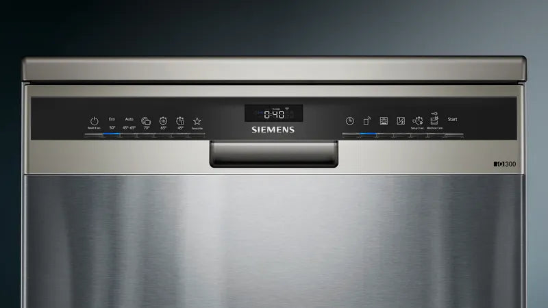 OFERTA LAVAVAJILLAS SIEMENS iQ300 SN23HI02ME, INOX, 14 Servicios, Tercera Bandeja, Clase D, Blanco