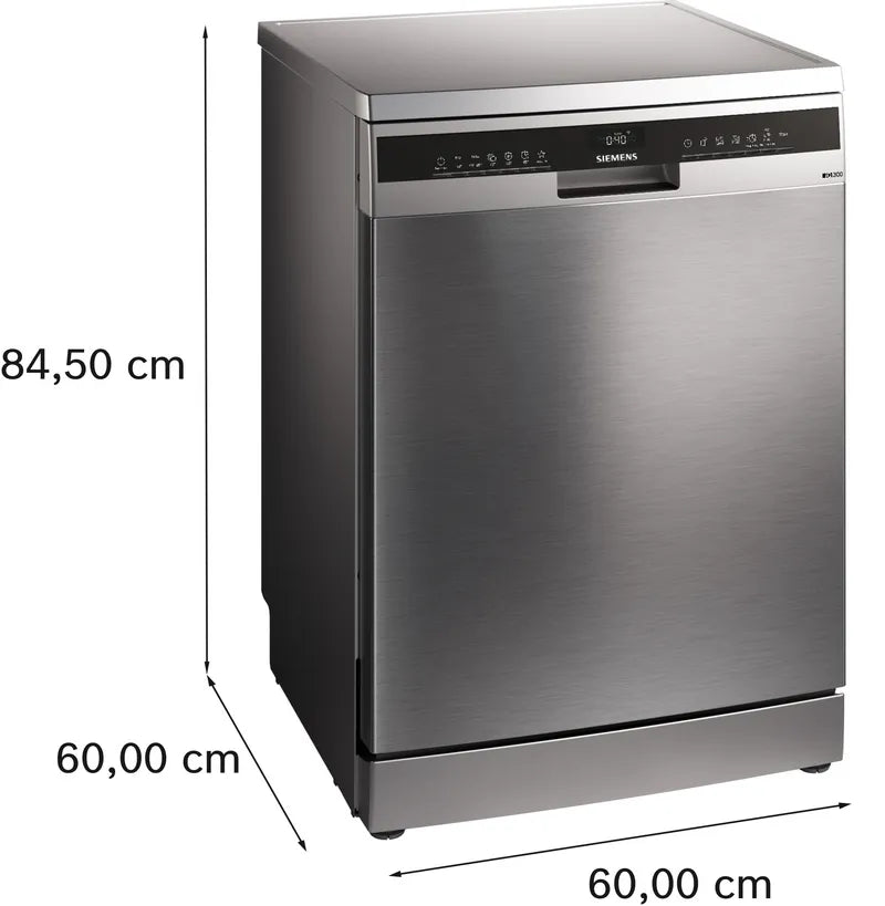 OFERTA LAVAVAJILLAS SIEMENS iQ300 SN23HI02ME, INOX, 14 Servicios, Tercera Bandeja, Clase D, Blanco