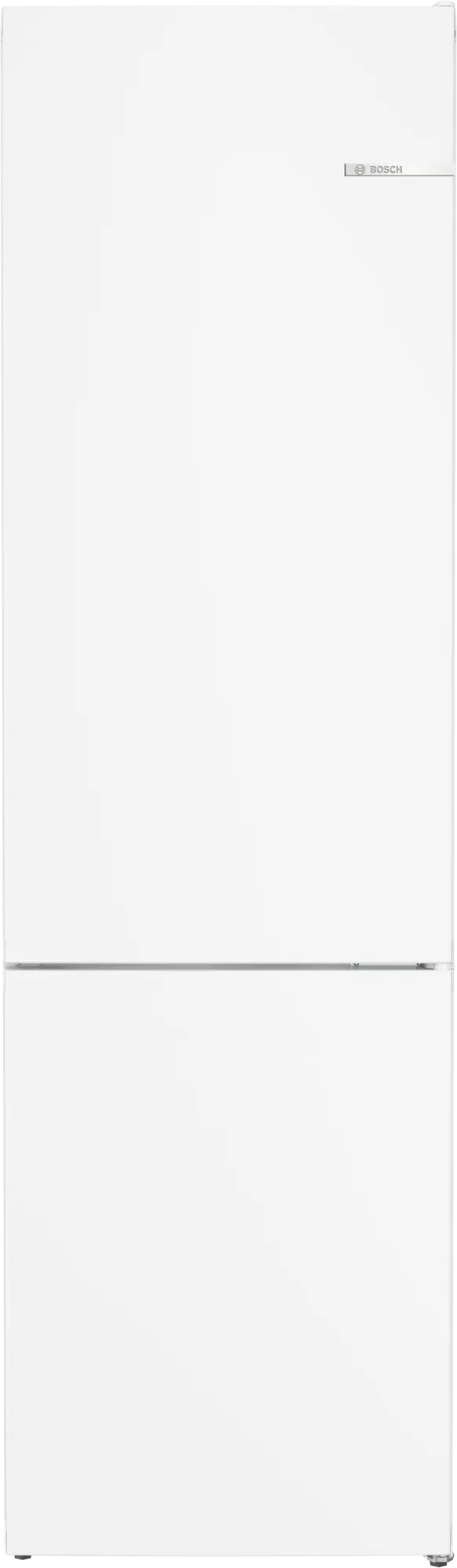 Bosch Serie 4 Freestanding Combination Fridge Freezer 203 x 60 cm White