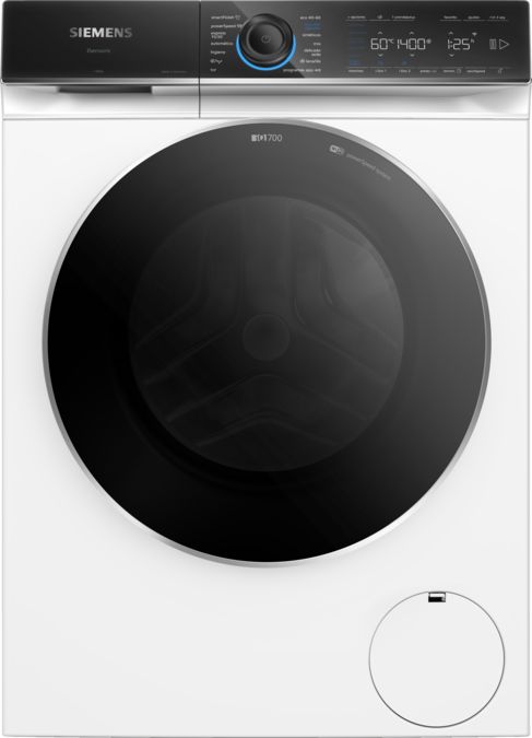 Front-loading washing machine - SIEMENS WG44G2Z0ES, 9.0 kg, 14 programs, White