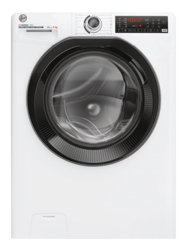 HOOVER H3WPS6106TAMBS WASHING MACHINE - 10 kg, 1600 rpm, class A-10%, steam program, 78 dB, white 