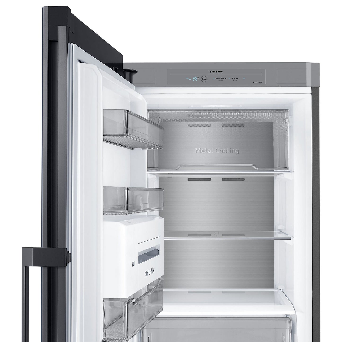 Congelador Vertical SAMSUNG SAMSUNG RZ32C76CE41/EF/ 186x60 1P NOFROST AZUL MARINO