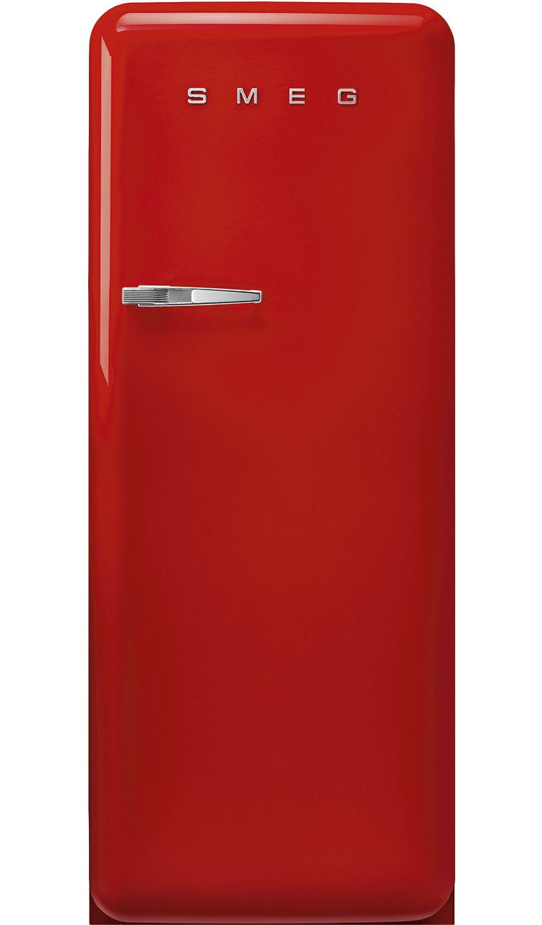 Frigorífico Combi Smeg FAB28RRD5 50's Style - 1 Puerta, Clase D, 153x60 cm, 122 litros, Rojo