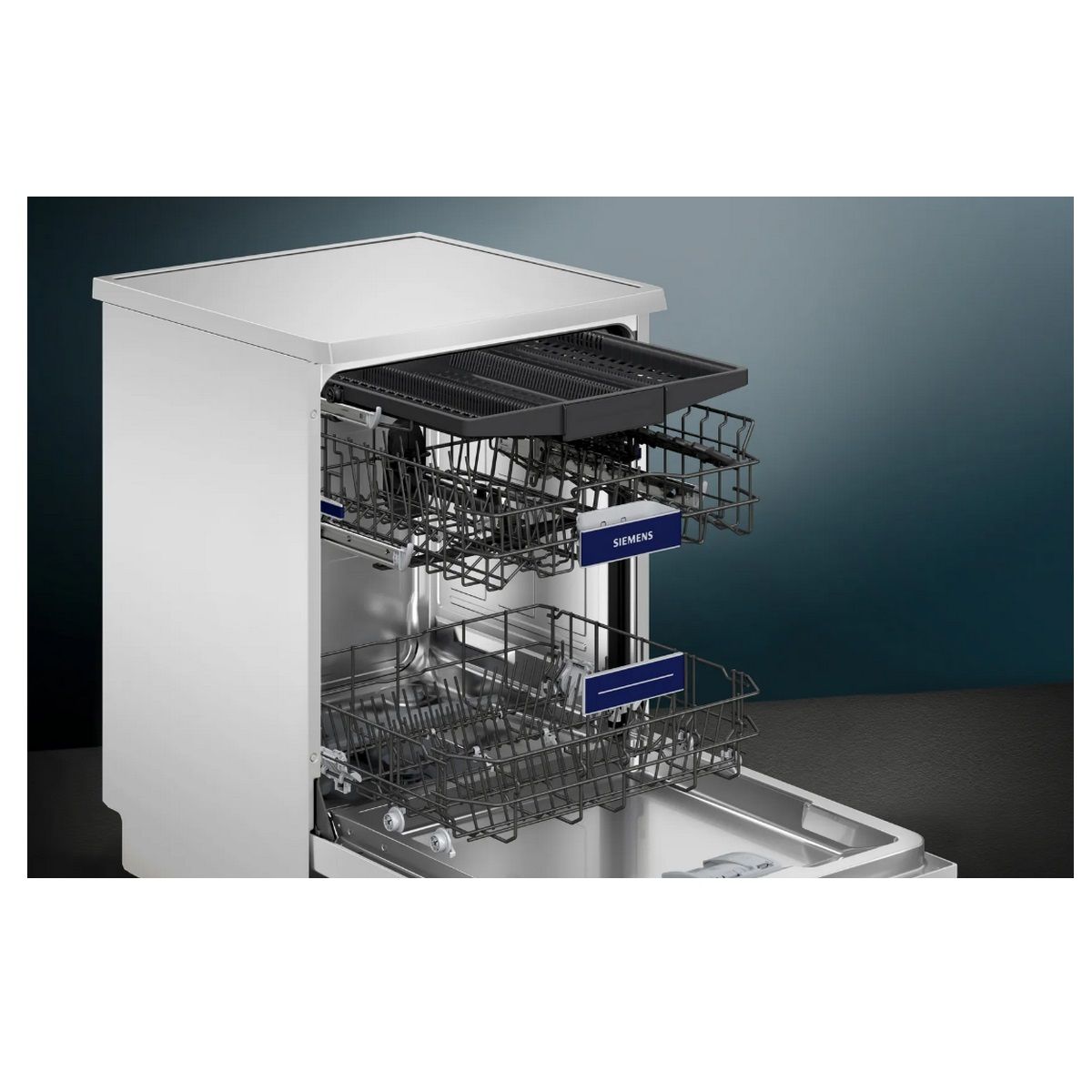 OFERTA LAVAVAJILLAS SIEMENS SN23HW02ME 14 Servicios, Tercera Bandeja, Clase D, Blanco