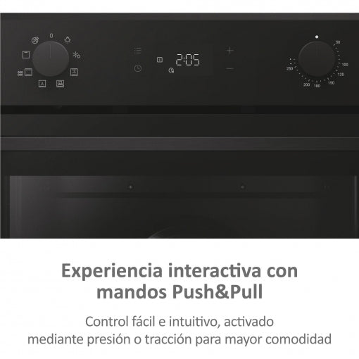HORNO HAIER H6ID2P3T1HTB MULTIFUNCIÓN 78L 60CM