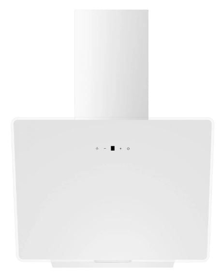 Campana Midea MH60A3200WES, Inclinada, 60cm, Cristal Blanco