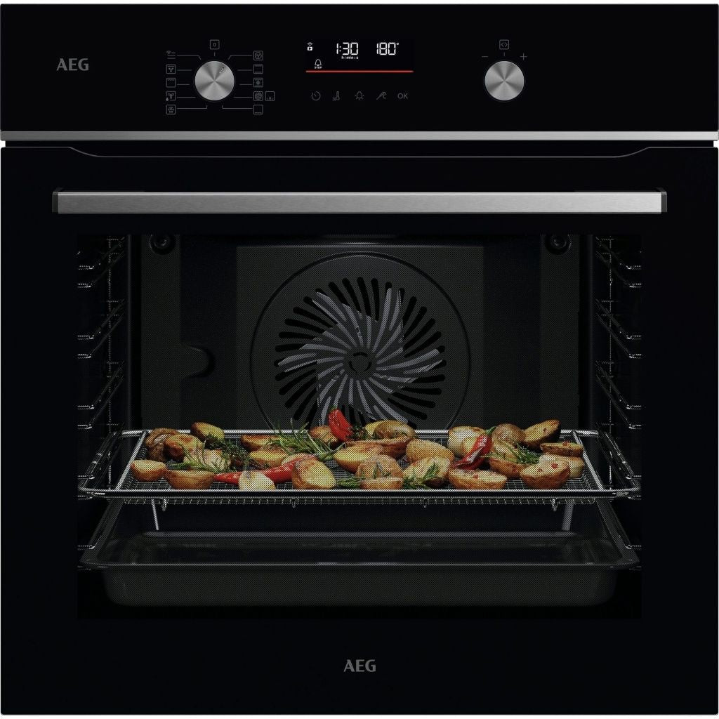 HORNO AEG SERIES 6000 OS6PB511AB, NEGRO, 71 L, PIROLÍTICO, A+
