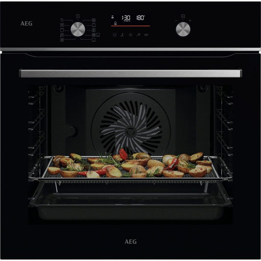 HORNO AEG SERIES 6000 OS6PB511AB, NEGRO, 71 L, PIROLÍTICO, A+