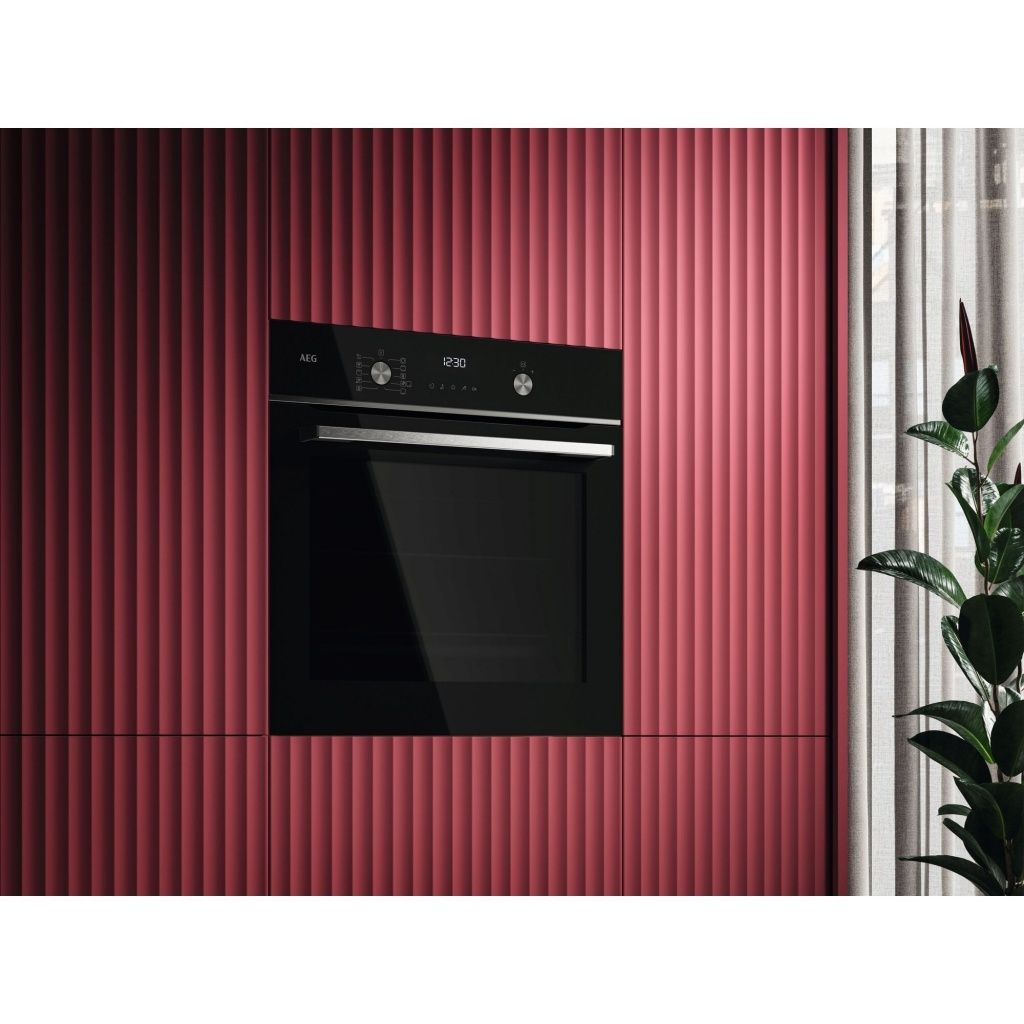 HORNO AEG SERIES 6000 OS6PB511AB, NEGRO, 71 L, PIROLÍTICO, A+