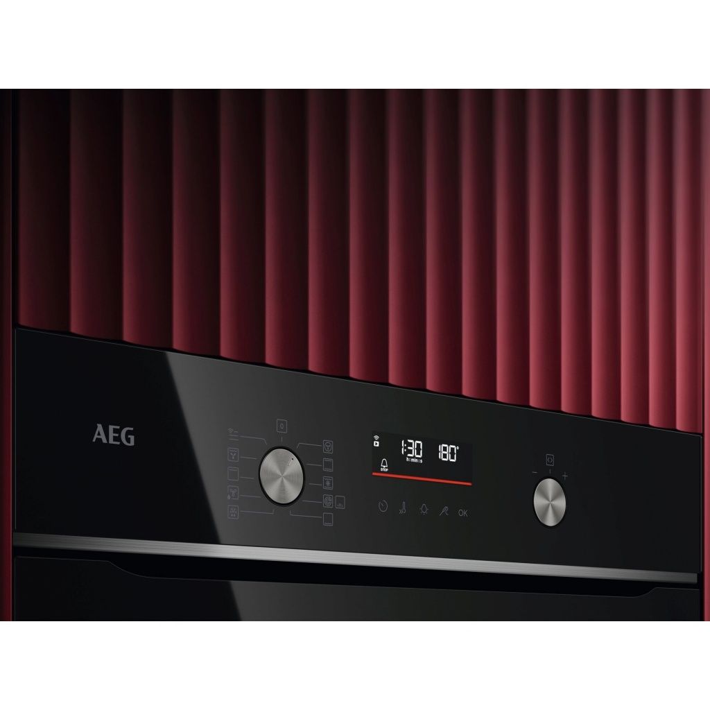 HORNO AEG SERIES 6000 OS6PB511AB, NEGRO, 71 L, PIROLÍTICO, A+