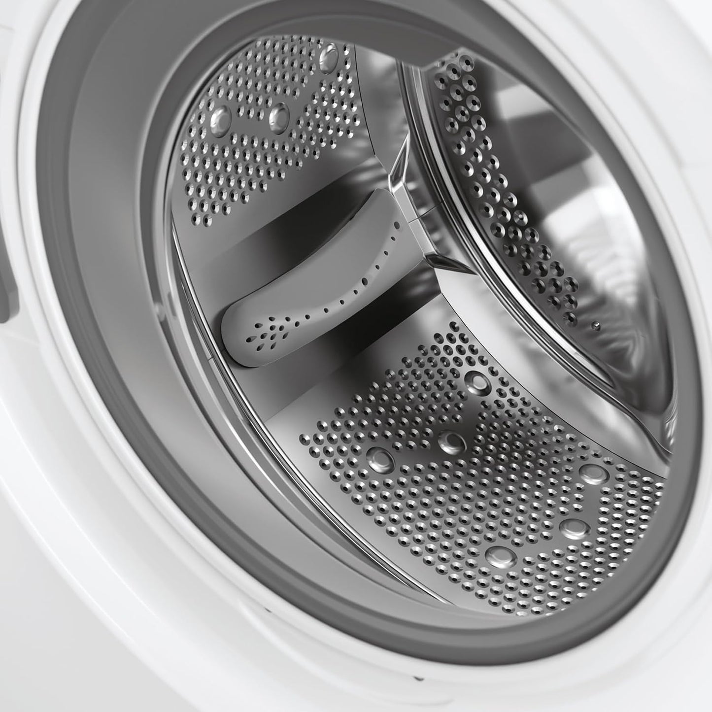 Lavadora Hoover HWP48AMBC7 - Clase A-15%, 8 kg, 14 Programas, Programación diferida, Blanca