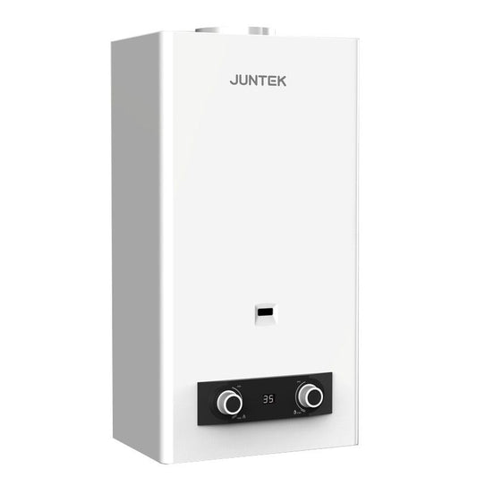 Calentador Juntek JCAH10ECOB, 10L, Butano, ATMOSFESFERICO