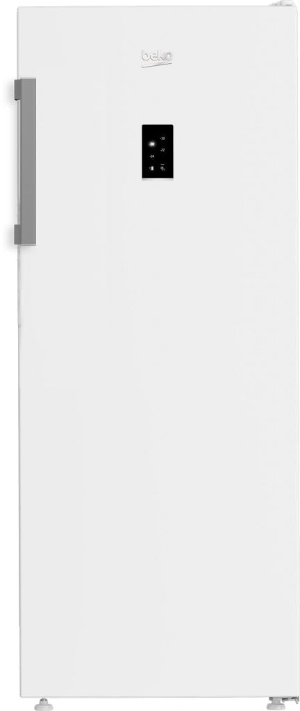 Beko B3RFNE274W Vertical Freezer, 152x60cm, NoFrost