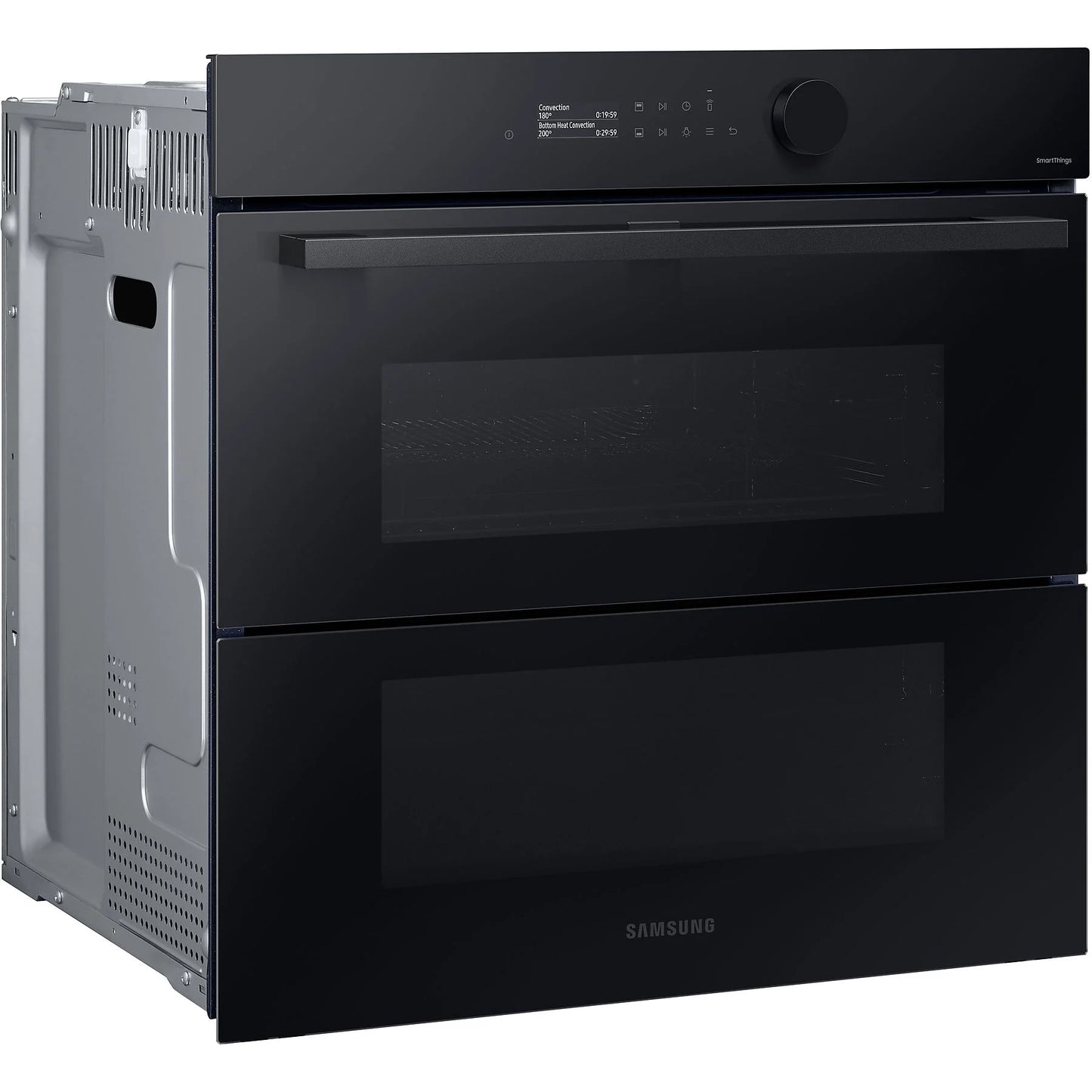 Horno - Samsung NV7B5750TDKU1, Multifunción, Pirolítico, Air Fry, 76l, 59.5 cm, Dual Cook Flex, WiFi, Negro