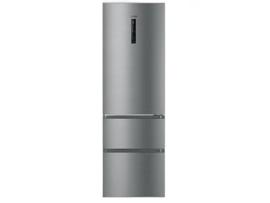 Haier 3P Combi Refrigerator HTR3619ENMN, 190x60cm, NFR, E, Inox