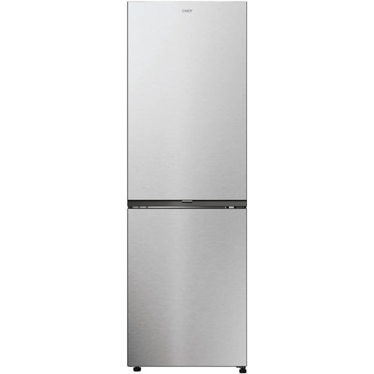 Frigorífico Combi Candy CNCQ2T618EX, No Frost, 185 cm, 355 L, 4 Cajones, Eficiencia E - Inox