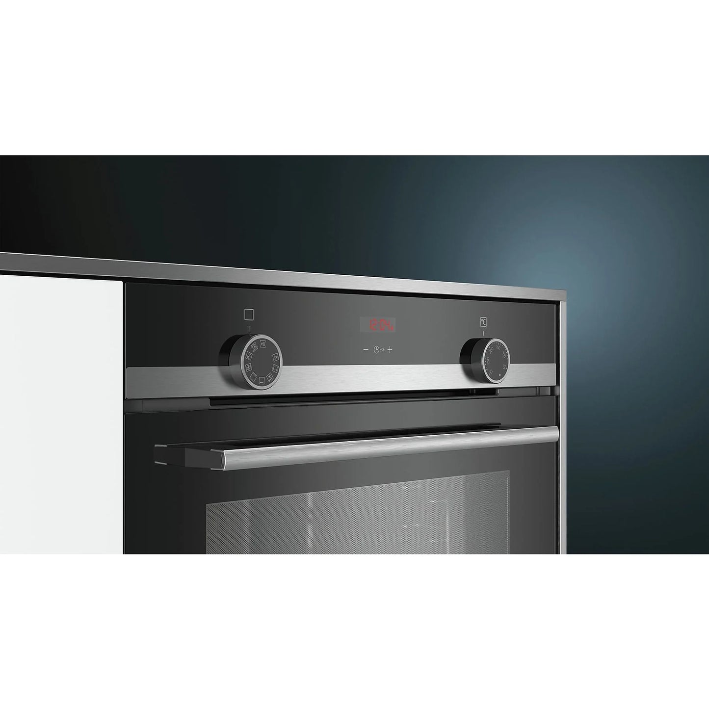 Horno multifunción - SIEMENS HB514AER0, Integrable, Adaptador de corriente/acumulador, Esmalte fácil de limpiar, 71 l, 59,40 cm, Acero Inoxidable