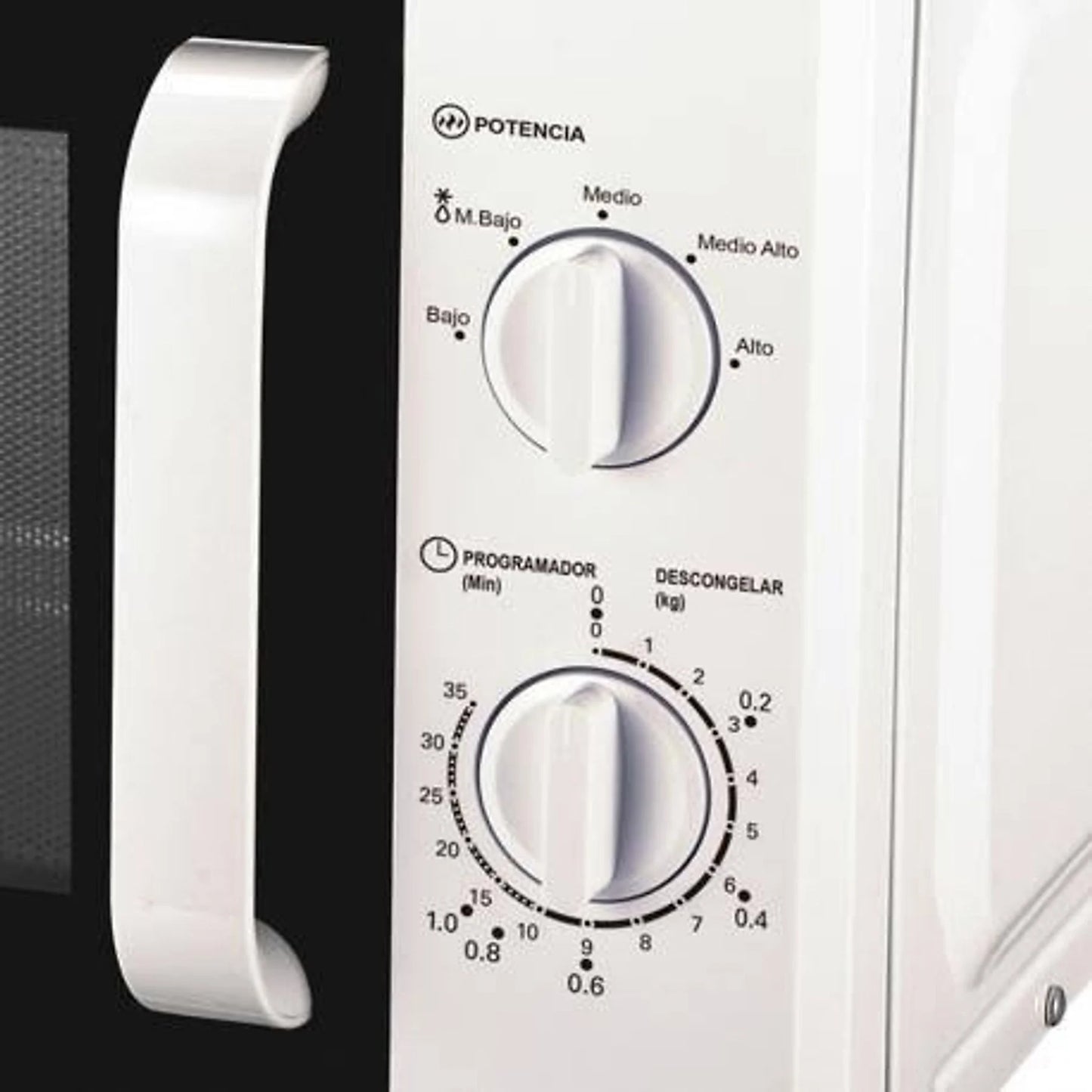 Microondas - NEVIR NVR-6224M, 50 W, 5 potencia, 20 l, Blanco