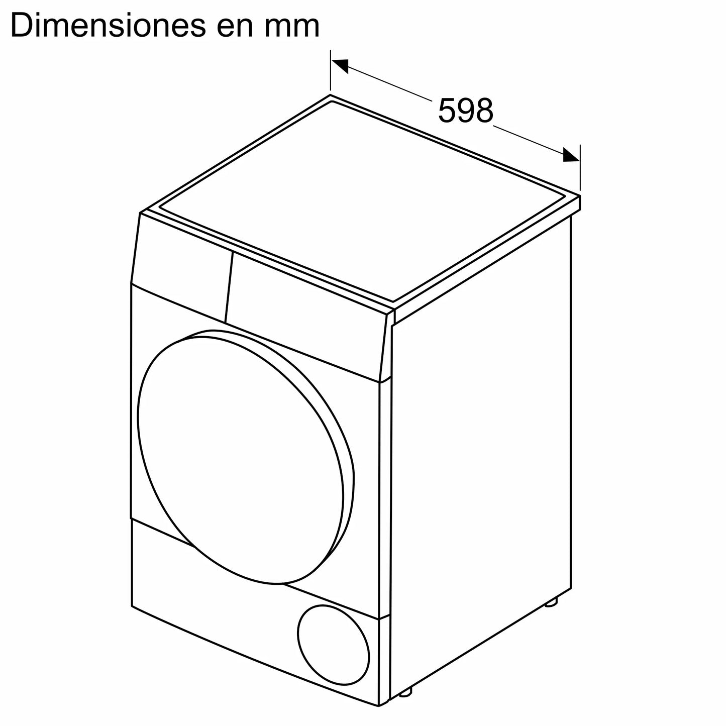 Candy CSEC8LFS Dryer, White, 8 kg, Condensation, B