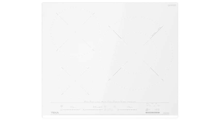 Teka MESTREPAELLER IZC 63632 MPT WH Induction Vitroceramic, 3 zones White glass