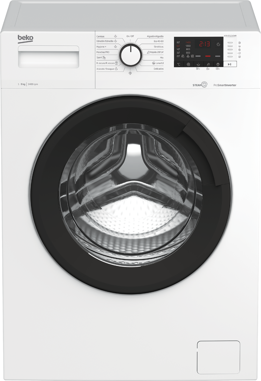 BEKO WTA 9712 XSWR 9KG 1400RPM STEAM INVERTER CLASS B WASHING MACHINE