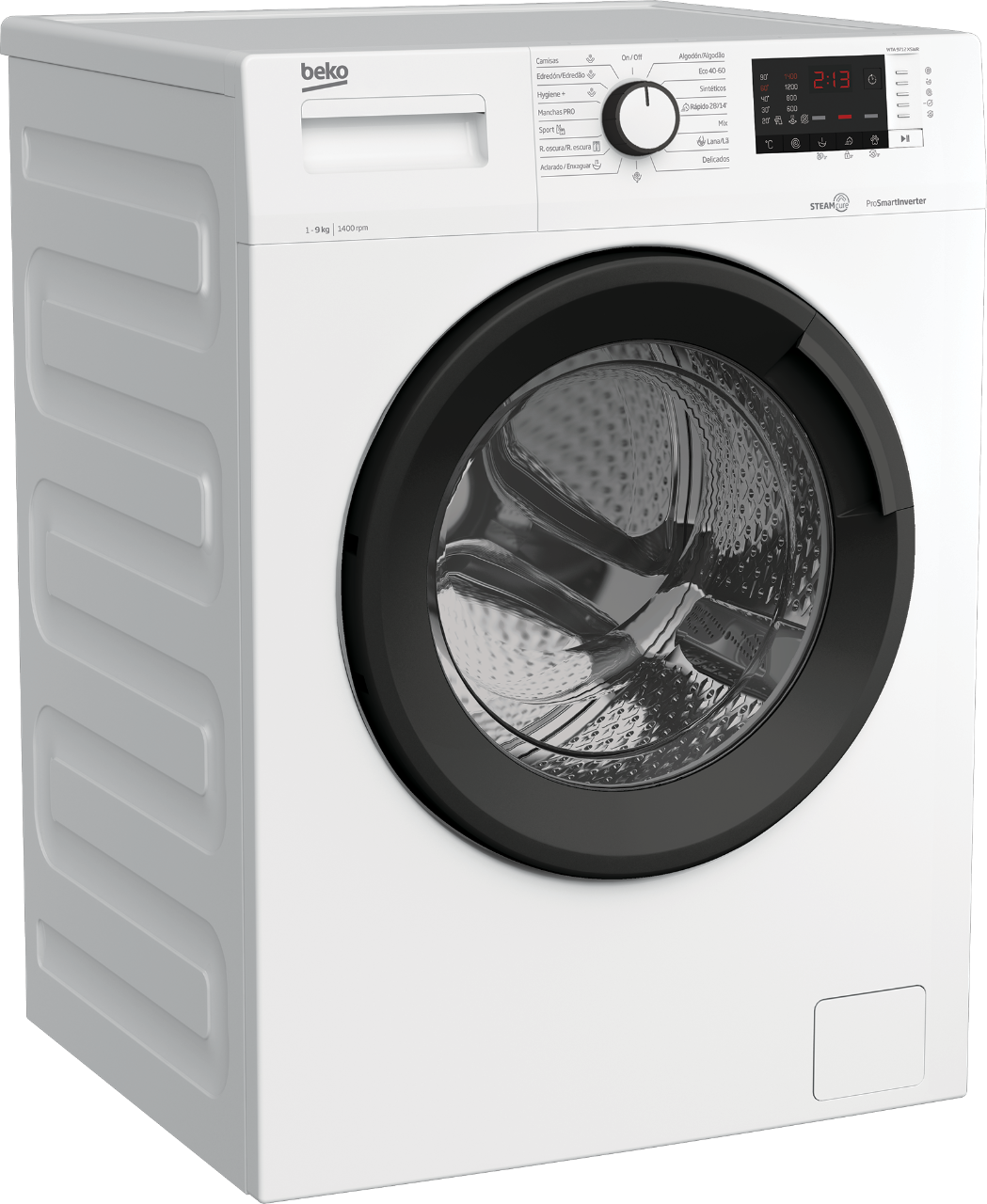 BEKO WTA 9712 XSWR 9KG 1400RPM STEAM INVERTER CLASS B WASHING MACHINE