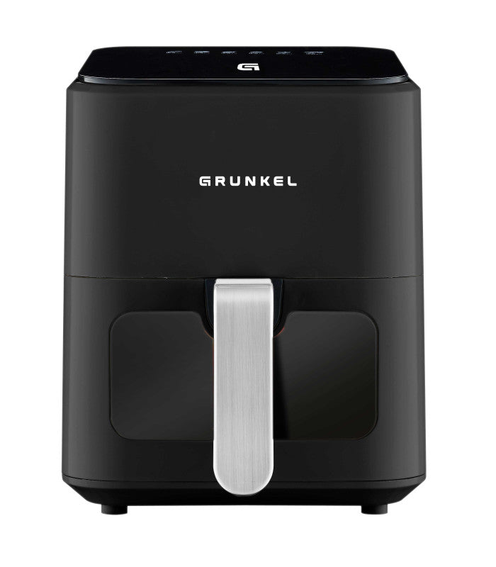 Freidora De Aire Grunkel BLACKEASYFRYER, 1200 W De 4 Litros Y 7 Programas, Negro