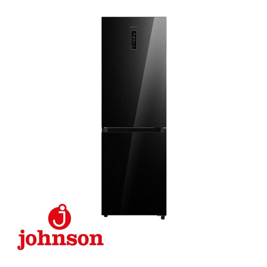 FRIGORÍFICO COMBI CRISTAL NEGRO JOHNSON NO FROST JRC201EN2GN